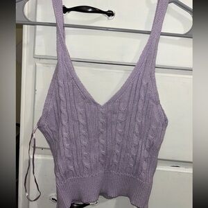NEVER WORN purple street wear society tank